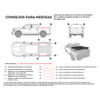 Pickup PickUp Slimline II Load Bed Kit / 1345(W) x 1358(L) - av Front Runner
