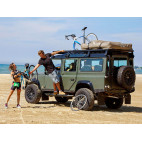 Land Rover Defender 110 (1983-2016) Slimline II Roof Rack Kit - by Front Runner