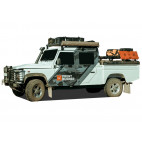 Land Rover Defender 110/130 (1983-2016) Slimline II 1/2 Roof Rack Kit - Front Runner