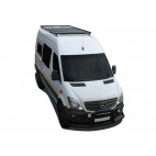 Mercedes Benz Sprinter 144in/170in / L2/L3 / MWB/LWB Wheelbase w/OEM Tracks (2006-Current) Slimline II Roof Rack Kit