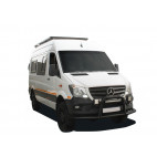 Mercedes Benz Sprinter 144in/170in / L2/L3 / MWB/LWB Wheelbase w/OEM Tracks (2006-Current) Slimline II Roof Rack Kit