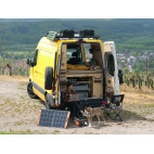 Mercedes Benz Sprinter 144in/170in / L2/L3 / MWB/LWB Wheelbase w/o OEM Tracks (2006-Current) Slimline II Roof Rack Kit