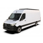 Mercedes Benz Sprinter 170in/L3/LWB Wheelbase w/OEM Tracks (2006-Current) Slimline II Roof Rack Kit / Tall - by Front Runner