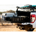 Pickup Roll Top Slimline II Load Bed Rack Kit / 1475(W) x 1358(L) - by Front Runner