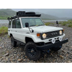 Toyota Land Cruiser 76 Slimline II 3/4 Roof Rack Kit - Front Runner