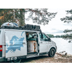 Volkswagen T5 Transporter SWB (2003-2015) Slimline II tak räckessats - av Front Runner