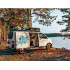 Volkswagen T5 Transporter LWB (2003-2015) Slimline II tak räckessats - av Front Runner