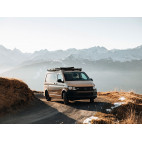 Volkswagen T6/T6.1 Caravelle Transporter LWB (2015-Current) Slimline II Roof Rack Kit - by Front Runner