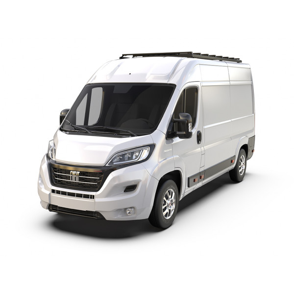 Fiat Ducato (L2H2/136in WB/High Roof) (2014-nykyinen) Slimpro pakettiautoteline - Frontrunnerilta Fiat Ducato (L2H2/136in WB/High Roof) (2014-nykyinen) Slimpro pakettiautoteline - Frontrunnerilta