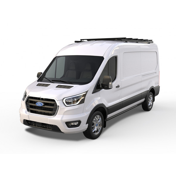 Ford Transit (L2H3/130in WB/High Roof) (2013-Current) Slimpro Van Rack Kit - by Front Runner Ford Transit (L2H3/130in WB/High Roof) (2013-Current) Slimpro Van Rack Kit - by Front Runner