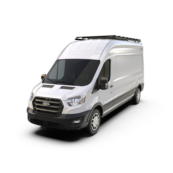 Ford Transit (L3H3/148in WB/High Roof) (2013-nykyinen) Slimpro pakettiautoteline - Frontrunnerilta Ford Transit (L3H3/148in WB/High Roof) (2013-nykyinen) Slimpro pakettiautoteline - Frontrunnerilta