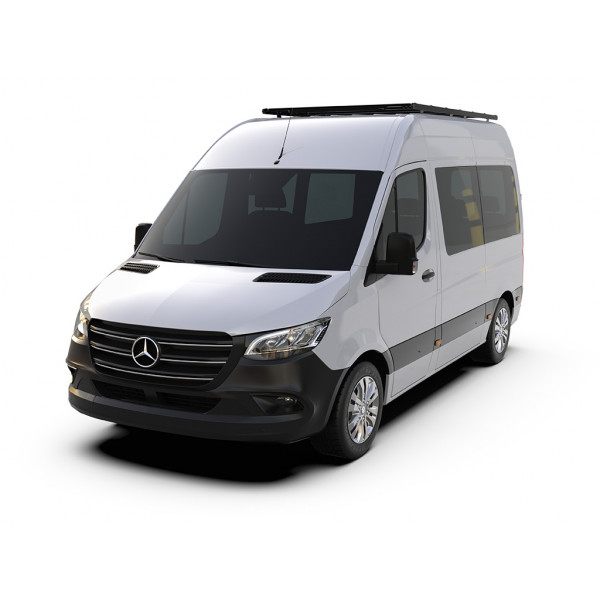 Mercedes Benz Sprinter (L1H2/144in SWB/high Roof) (2007-Current) Slimpro Van Rack Kit - by Front Runner Mercedes Benz Sprinter (L1H2/144in SWB/high Roof) (2007-Current) Slimpro Van Rack Kit - by Front Runner