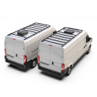 Peugeot Boxer (L3H2/159in WB/Högt tak) (2014-Current) Slimpro Van Rack Kit - av Front Runner