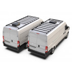 Peugeot Boxer (L4H2/159in WB/High Roof) (2014-nykyinen) Slimpro pakettiauton telinesarja - Front Runner
