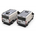 RAM Pro Master 1500 (118 tuumaa WB/Low Roof) (2014-nykyinen) Slimpro Van Rack Kit - Front Runner