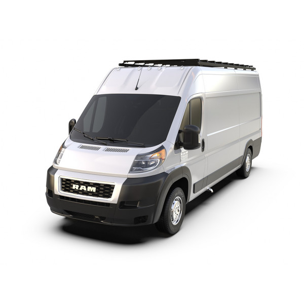 RAM Pro Master 3500 (159" WB/EXT High Roof) (2014-nykyinen) Slimpro pakettiautoteline - valmistajalta Front Runner RAM Pro Master 3500 (159" WB/EXT High Roof) (2014-nykyinen) Slimpro pakettiautoteline - valmistajalta Front Runner