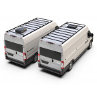RAM Pro Master 3500 (159" WB/EXT High Roof) (2014-nykyinen) Slimpro pakettiautoteline - valmistajalta Front Runner