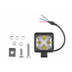 4in LED Light Cube MX85-WD / 12V / Wide Beam - by Osram
