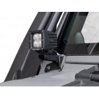 Jeep Wrangler JK/JKU Windshield Spot Light Brackets - by Front Runner