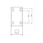 Bat Wing/Manta Wing Awning Brackets - by Front Runner
