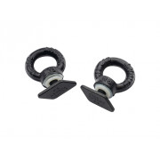 Black Tie Down Rings / Eye Bolts for Tracks - av Front Runner