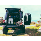 Jeep Wrangler JKU 4-Door Cargo Storage Interior Rack - by Front Runner