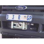 Ford Ranger T6 Winch Plate - by Front Runner