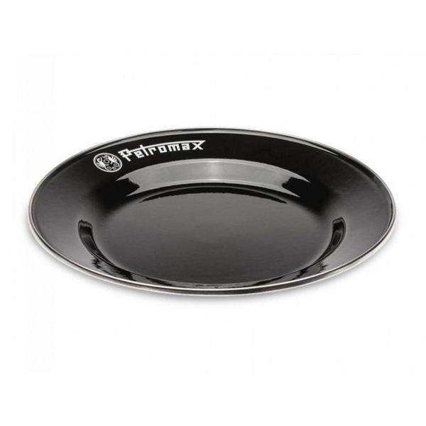 Enamel Plates / 2 Piece / Black - by Petromax
