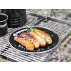 Enamel Plates / 2 Piece / Black - by Petromax