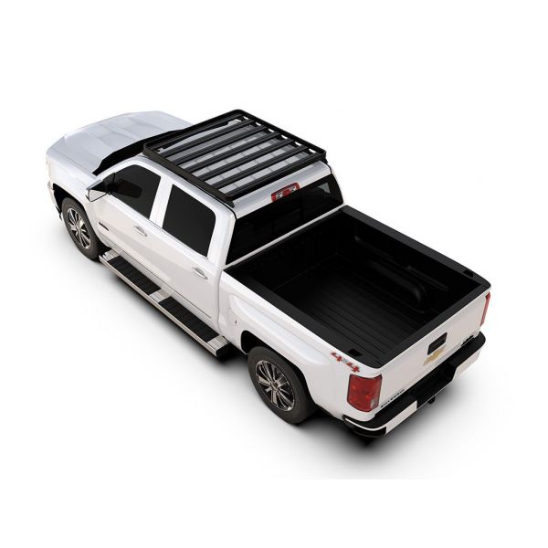 Chevrolet Silverado/GMC Sierra 1500 Crew Cab (2014-2018) Slimline II Roof Rack Kit / Low Profile Chevrolet Silverado/GMC Sierra 1500 Crew Cab (2014-2018) Slimline II Roof Rack Kit / Low Profile