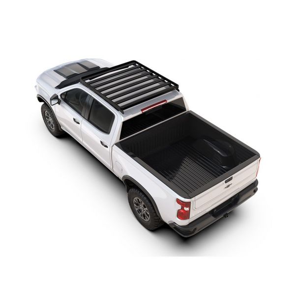 Chevrolet Silverado/GMC Sierra 1500 -miehistöohjaamo (2019-nykyinen) Slimline II -kattotelinesarja / matalaprofiili Chevrolet Silverado/GMC Sierra 1500 -miehistöohjaamo (2019-nykyinen) Slimline II -kattotelinesarja / matalaprofiili
