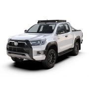 Toyota Hilux Revo Extended Cab (2016-nykyinen) Slimline II -kattotelinesarja / matala profiili - etujuoksu