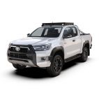 Toyota Hilux Revo Extended Cab (2016-nykyinen) Slimline II -kattotelinesarja / matala profiili - etujuoksu