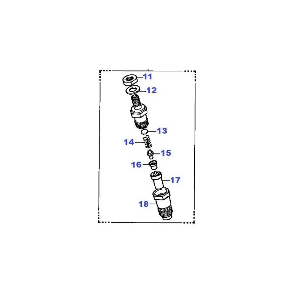 Injector top seal 2H (12) Injector top seal 2H (12)