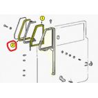 Door Glazing Seal, Landcruiser Series 40