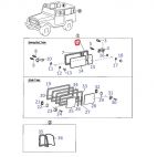 Small Opening Side Window Seal, Landcruiser Series 40