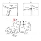 Katon kumitiiviste, Landcruiser Series 40