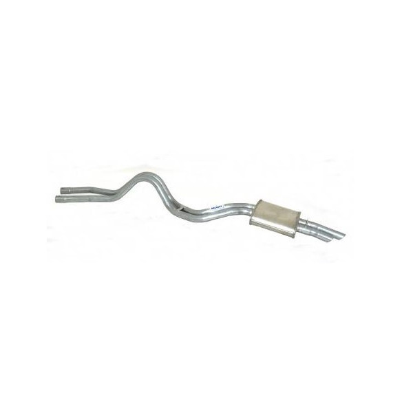 EXHAUST - TWIN TAILPIPE RRC V8 up to 83