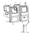 Door Profiled Rubber Seal, Landcruiser Series 40