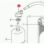 Water Reserve Tank Cap, Jimny