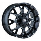 Mayhem Warrior Gloss Black 9x17 8x165.1