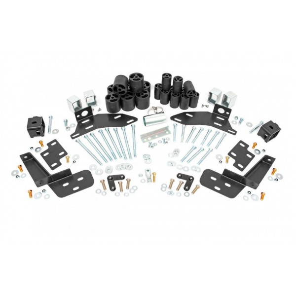 Body Lift Kit With Bumper Bracket, 3", Chevy