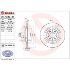 Brake Rotor, Rear, 320 mm, Cherokee