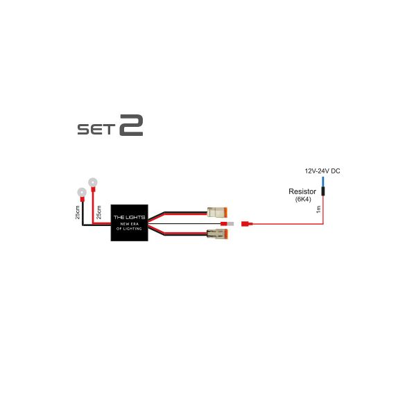 INSTALL KIT HIGH BEAM (CAN BUS)