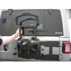 SPARE TIRE RELOCATION KIT SUITED FOR JEEP WRANGLER JL