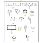 Engine Gasket And Seal Set, 2.8 CRD