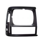 Headlight bezel right, black 91-96