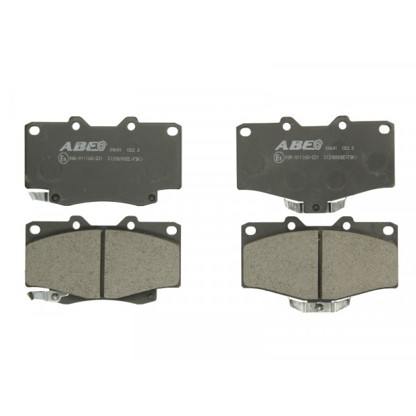Brake Pad Set, Front, Toyota
