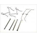 Brake Pad Fitting Kit, Front, Toyota