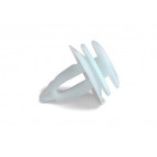 Upholstery fastening clip